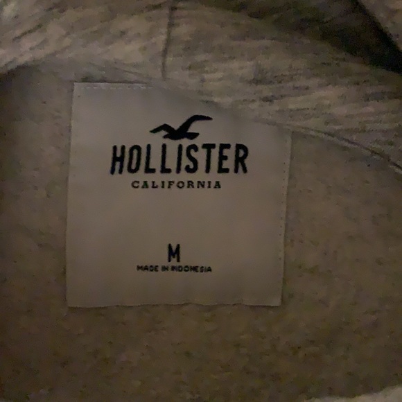grey hollister hoodie - Picture 3 of 3